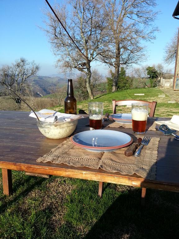 Bed and Breakfast Girfalco Country House Урбино Экстерьер фото